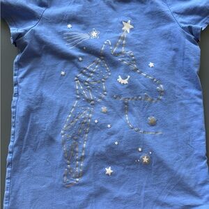 Blue Unicorn Kids Shirt